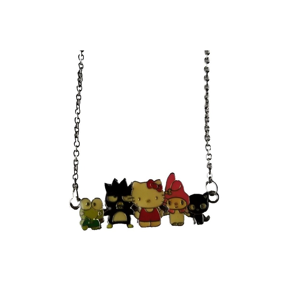 Hello Kitty Sanrio 40th Anniversary Necklace 2014 With Friends Enamel